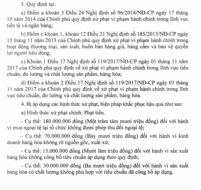 Bán 100 USD bị phạt 90 triệu ở Cần Thơ: Vì sao quyết định khám tiệm vàng có trước 6 ngày xảy ra vụ đổi tiền? - Ảnh 5.