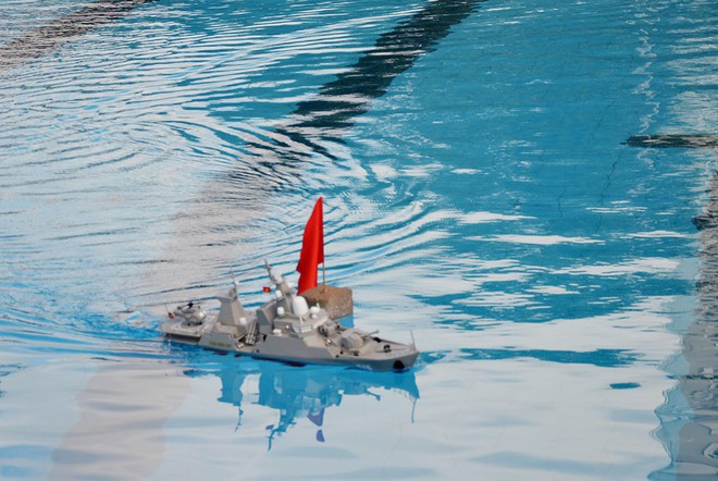 Học viện Hải quân tổ chức thành công cuộc thi “Sáng tạo mô hình tàu chiến đấu” năm 2018 - Ảnh 8.