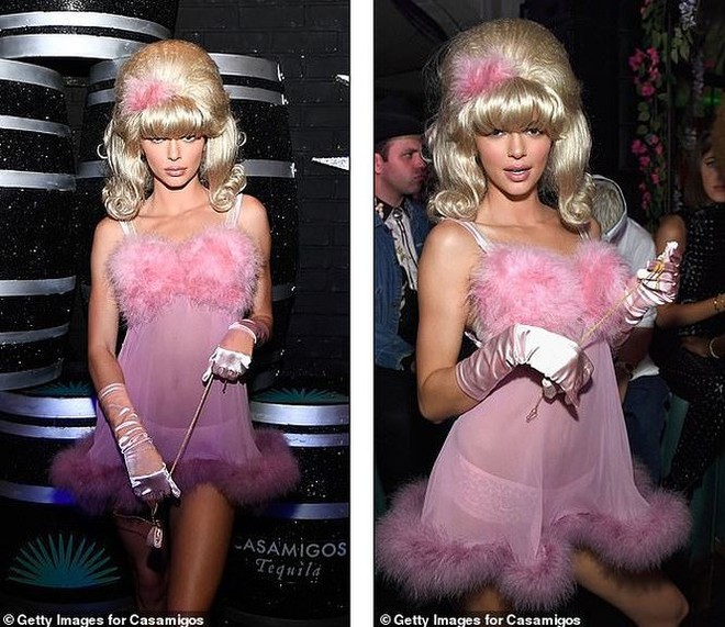 Em gái siêu mẫu nhà Kim Kardashian gợi cảm như búp bê Barbie - Ảnh 3.