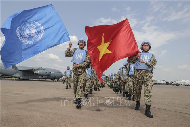 Những hình ảnh đầu tiên của các bác sĩ quân y Việt Nam tại Nam Sudan - Ảnh 1.