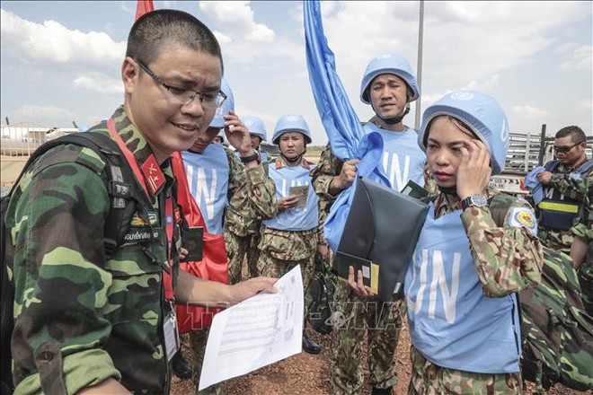 Những hình ảnh đầu tiên của các bác sĩ quân y Việt Nam tại Nam Sudan - Ảnh 5.