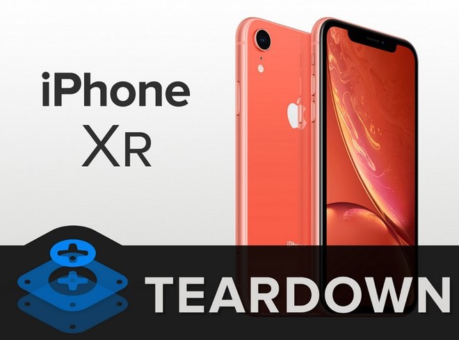 Mổ bụng iPhone Xr: Nội thất pha trộn giữa iPhone 8 và iPhone X, không quá khó sửa chữa - Ảnh 1.