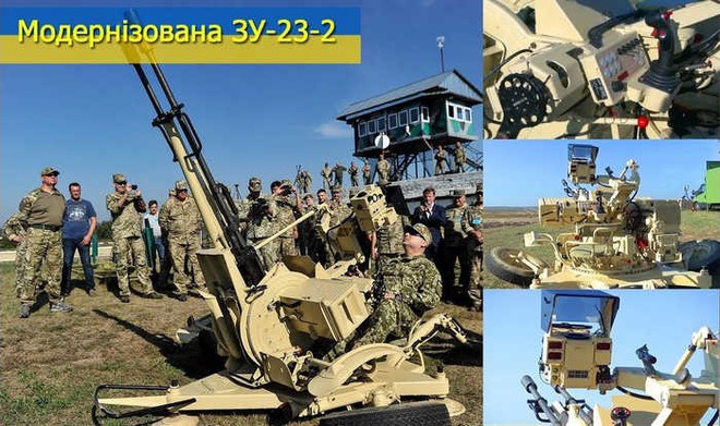 Ukraine khoe loạt vũ khí mới, có cả pháo phòng không ZU-23-2 phiên bản hiện đại hóa - Ảnh 3.