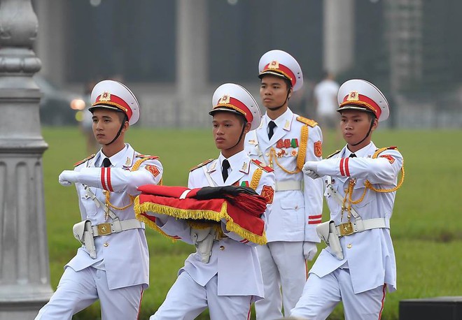 Lễ thượng cờ rủ quốc tang cố Tổng Bí thư Đỗ Mười - Ảnh 4.