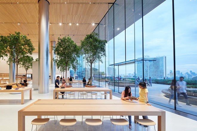 Những hình ảnh đầu tiên bên trong Apple Store Thái Lan: Sang xịn thế này mà không check-in thì quá phí - Ảnh 1.