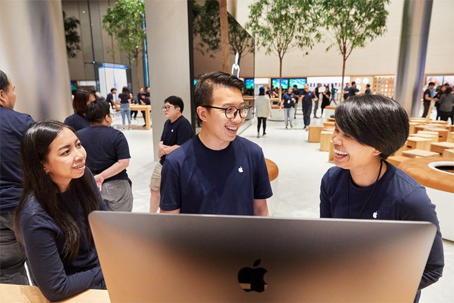 Những hình ảnh đầu tiên bên trong Apple Store Thái Lan: Sang xịn thế này mà không check-in thì quá phí - Ảnh 5.