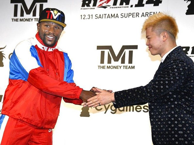 Mayweather: Không có chuyện tôi đánh kickboxing với cậu nhóc - Ảnh 1.