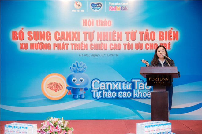 Hội thảo: “Bổ sung canxi tự nhiên từ tảo biển – Xu hướng phát triển chiều cao tối ưu cho trẻ” - Ảnh 2.