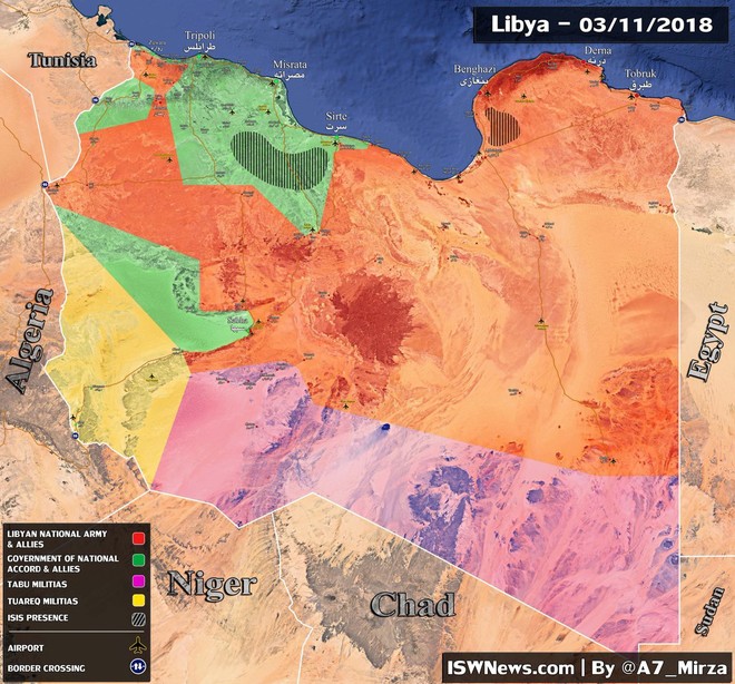 Báo Anh: TT Putin tạo ra ‘’sóng thần’’ ở Địa Trung Hải - Đưa quân và tên lửa vào Libya? - Ảnh 1.