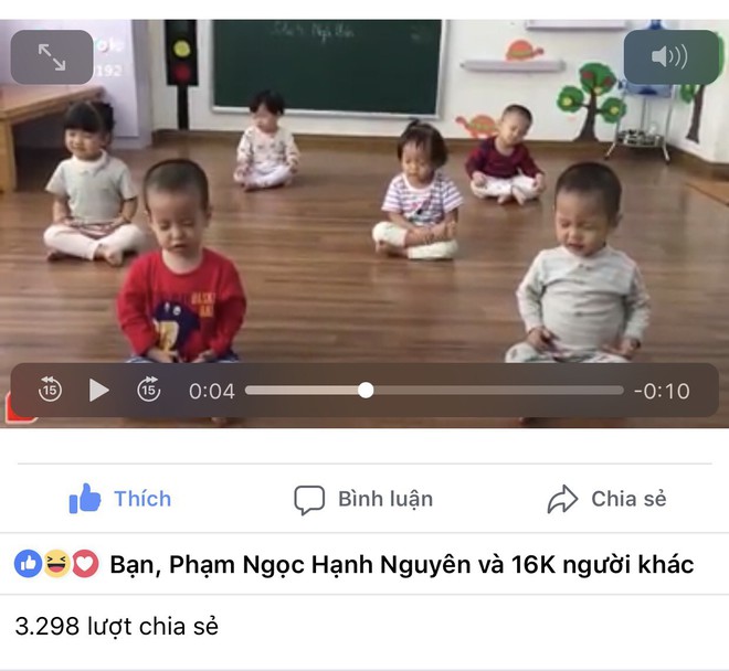 6 biểu cảm của 6 đứa trẻ 2 tuổi khi ngồi thiền khiến người lớn bật cười, liên tục chia sẻ clip - Ảnh 2.