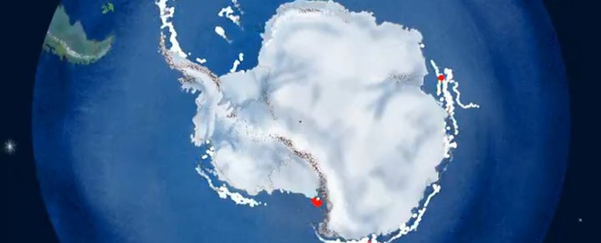 Xem băng tan 40 năm tại Nam Cực trong 1 phút: Hậu quả thê thảm của biến đổi khí hậu là đây? - Ảnh 2.