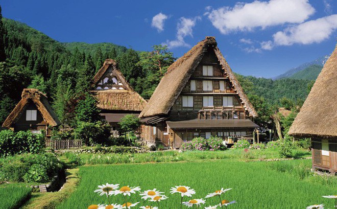 Những ngôi nhà an yên đẹp tựa tranh vẽ ở vùng nông thôn Nhật Bản