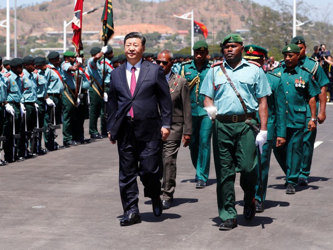 Ông Tập Cận Bình thăm nước chủ nhà APEC 2018: Một hành động bất thường đã xảy ra - Ảnh 2.