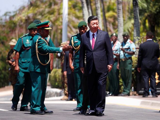 Ông Tập Cận Bình thăm nước chủ nhà APEC 2018: Một hành động bất thường đã xảy ra - Ảnh 6.