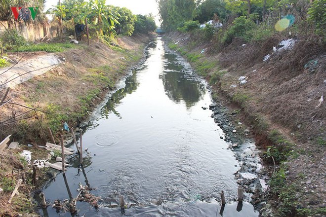 Trạm xử lý nước thải ở Hà Nội “đắp chiếu” sau 10 năm xây dựng - Ảnh 14.