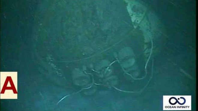 Những hình ảnh của tàu ngầm Argentina được tìm thấy sau 1 năm mất tích - Ảnh 4.
