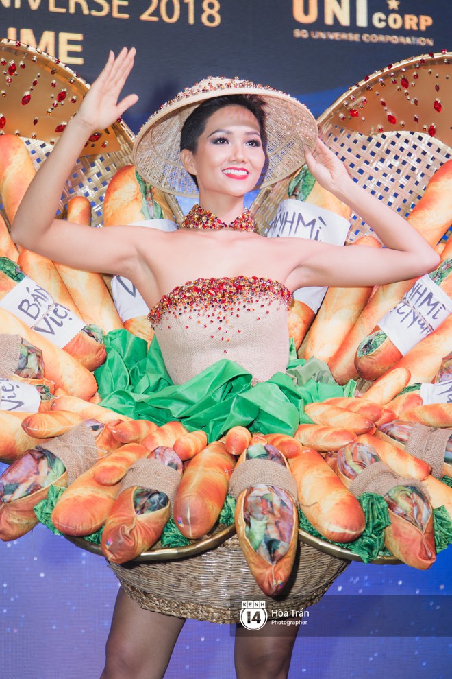 HHen Niê chính thức lựa chọn Bánh mì là trang phục dân tộc mang đến Miss Universe 2018 - Ảnh 2.