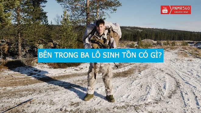 Bên trong ba lô sinh tồn 50 kg giúp sống sót 7 ngày của lính bắn tỉa Na Uy có những gì? - Ảnh 2.