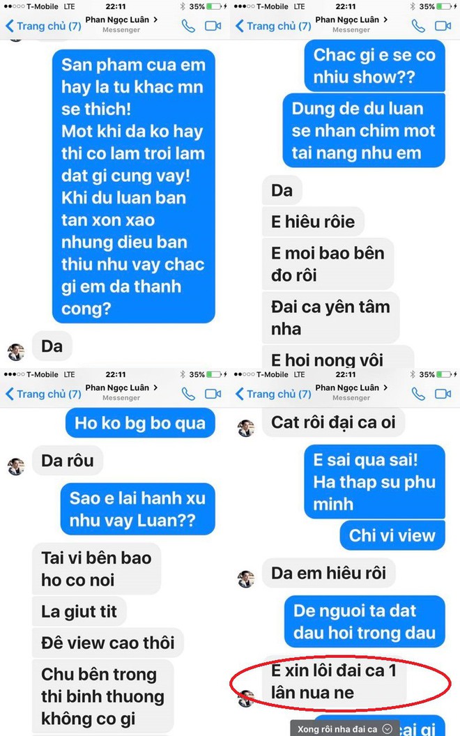 Sốc trước loạt tin nhắn của Đàm Vĩnh Hưng - Phan Ngọc Luân về scandal hòa chung thể xác - Ảnh 3.