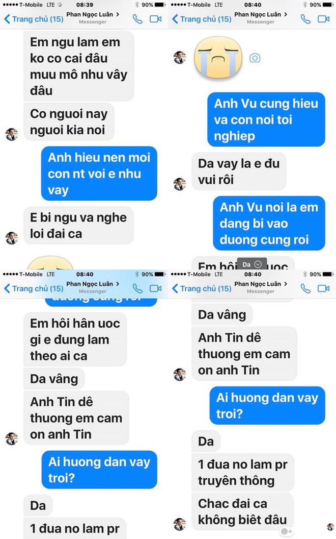 Sốc trước loạt tin nhắn của Đàm Vĩnh Hưng - Phan Ngọc Luân về scandal hòa chung thể xác - Ảnh 6.