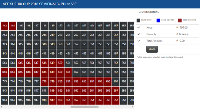 Khác với Việt Nam, khán giả tại Philippines có thể mua vé AFF Cup online siêu nhanh, chỉ trong một nốt nhạc - Ảnh 3.