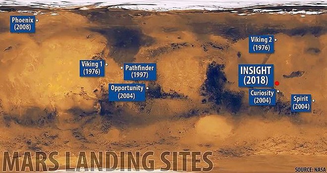 Hình ảnh rõ nét đầu tiên robot thám hiểm Insight gửi về từ sao Hỏa   - Ảnh 7.