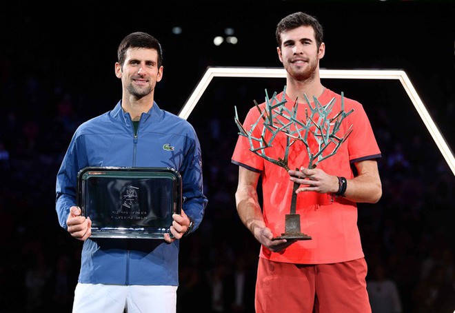 Djokovic bất ngờ thua sốc hiện tượng người Nga ở chung kết Paris Masters - Ảnh 7.