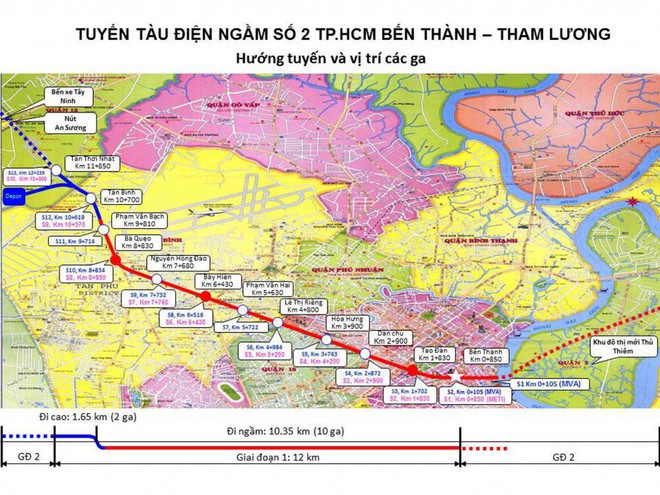 Người Sài Gòn muốn đi tuyến metro số 2 phải chờ thêm ít nhất 6 năm - Ảnh 1.