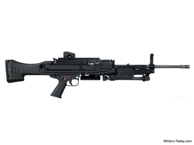 Ảnh: Soi sức mạnh của súng máy hạng nhẹ Heckler&Koch MG4 - Ảnh 1.