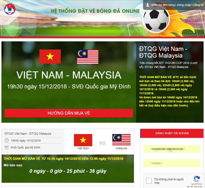 CẬP NHẬT: Người hâm mộ háo hức săn vé chung kết AFF Cup 2018 Việt Nam vs Malaysia - Ảnh 1.
