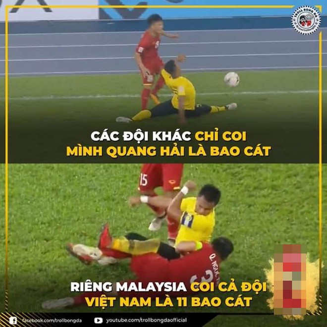 Không chỉ Quang Hải, nhiều cầu thủ Việt Nam khác cũng thành bao cát của ĐT Malaysia - Ảnh 1.