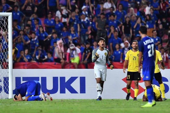 Nỗi đau của Trọng Hoàng và niềm vui tột độ của 4 cầu thủ Malaysia khi thắng chung kết - Ảnh 2.