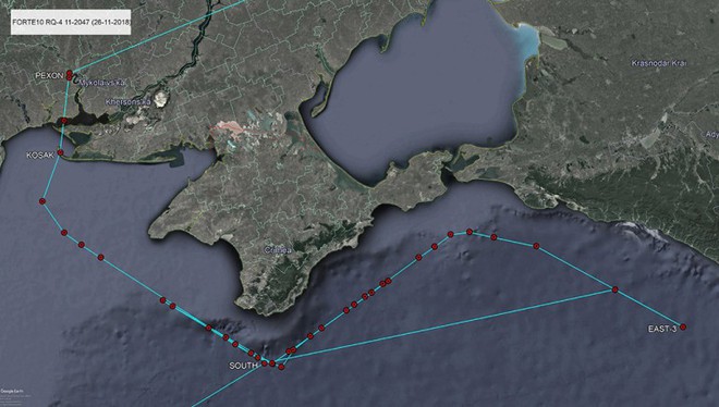 Máy bay do thám Mỹ bủa vây Crimea: Nhất cử nhất động của Nga đều bị tóm sống! - Ảnh 4.