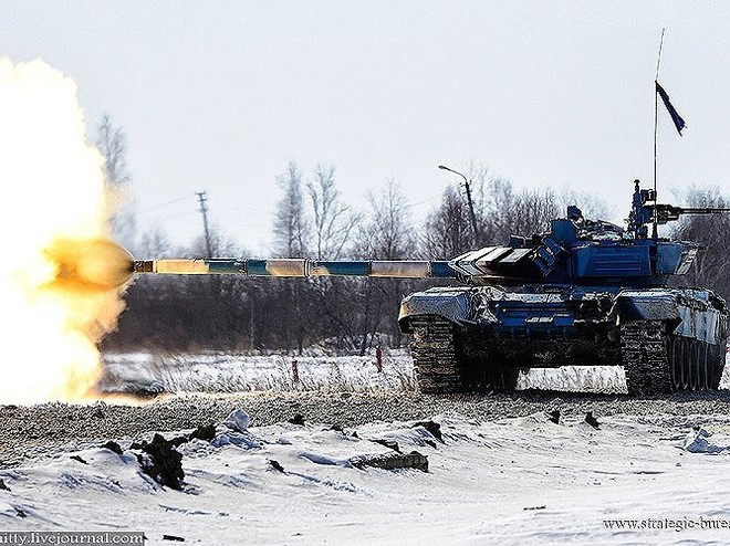 [ẢNH] Nga cấp tốc tăng cường xe tăng T-72B3 tới biên giới Ukraine trong tình hình nóng - Ảnh 5.