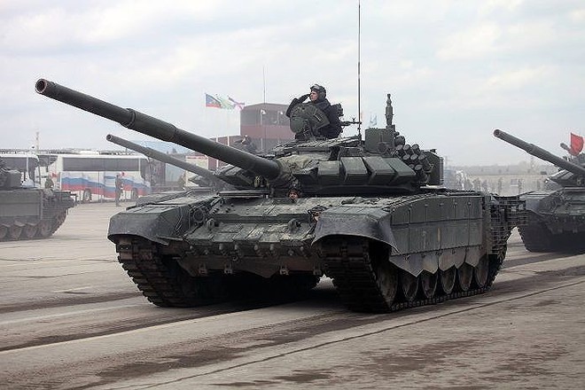 [ẢNH] Nga cấp tốc tăng cường xe tăng T-72B3 tới biên giới Ukraine trong tình hình nóng - Ảnh 10.