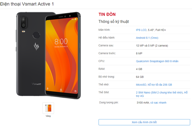 Chưa ra mắt chính thức, điện thoại VSmart đã công bố thời điểm mở bán và giao hàng dự kiến - Ảnh 4.
