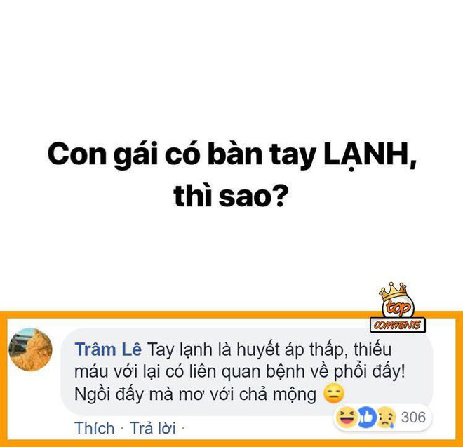 Nghe đồn con gái có đôi tay lạnh là người chung thuỷ, dân mạng nói 1 câu thô nhưng thật nghe muốn gục ngã - Ảnh 1.