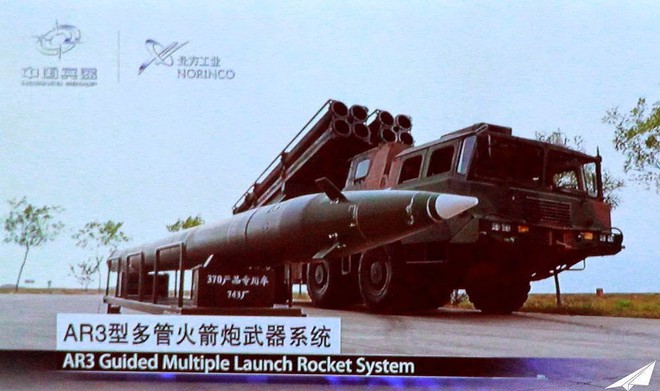 [ẢNH] Trung Quốc khoe pháo phản lực phóng loạt cỡ nòng lớn bắn xa nhất thế giới - Ảnh 3.