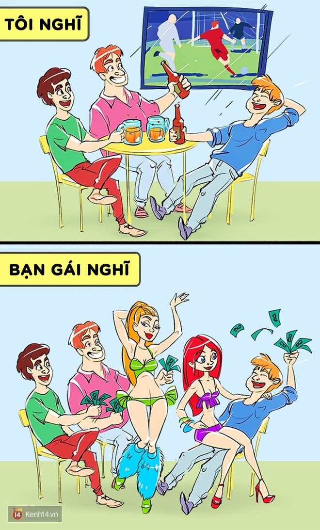 Bộ tranh: Con trai và con gái chính là 2 sự tồn tại mâu thuẫn mà lại đáng yêu nhất trên đời! - Ảnh 1.