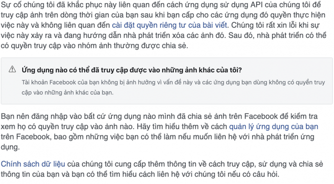 Hướng dẫn kiểm tra xem bạn có bị lộ ảnh riêng tư trong lùm xùm mới đây của Facebook hay không - Ảnh 1.