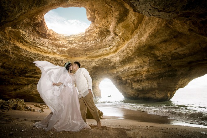 Nhiếp ảnh gia từng chụp Trấn Thành - Hari Won tung ảnh cưới thú vị chụp khắp Châu Âu - Ảnh 3.