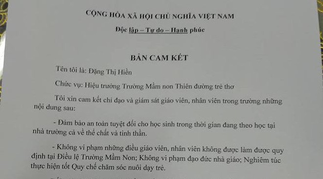 Trẻ nghi bị bạo hành: Lãnh đạo Phòng GD&ĐT nói gì? - Ảnh 1.