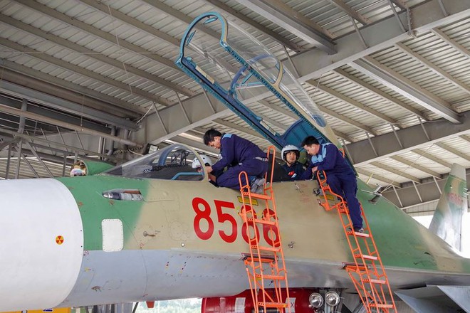 Tiêm kích Su-30MK2 canh trời phía Bắc - Ảnh 5.