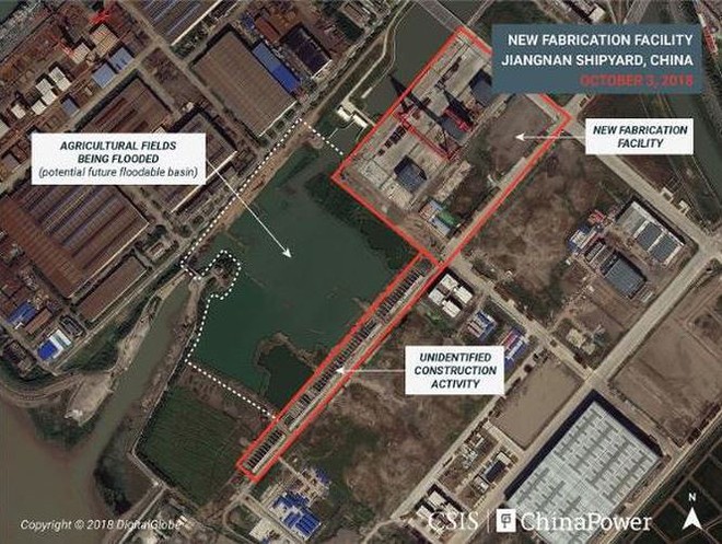 Tham vọng hải quân Trung Quốc nhìn từ một xưởng đóng tàu - Ảnh 1.