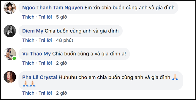 Dàn sao Việt gửi lời chia buồn khi nghe tin mẹ diễn viên Huy Khánh qua đời - Ảnh 3.