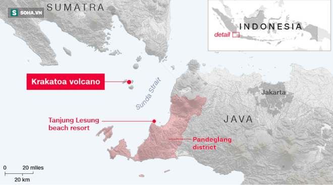 Sóng thần ở Indonesia: Quái vật con trỗi dậy từ quá khứ, gây tang thương ngày cuối năm - Ảnh 1.