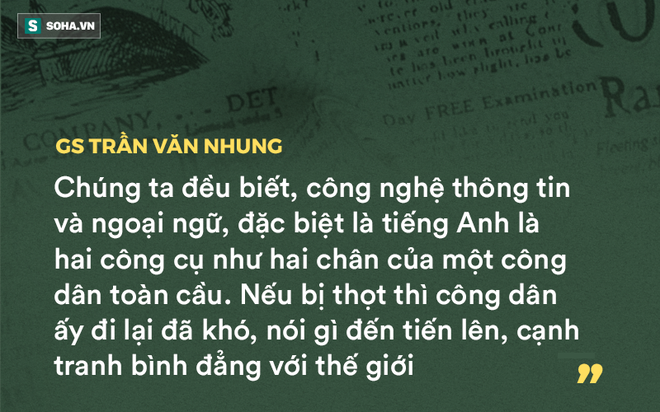 GS Nguyễn Tiến Dũng: Tôi đoán nhiều GS, TS ở Việt Nam rất sợ sát hạch tiếng Anh - Ảnh 1.