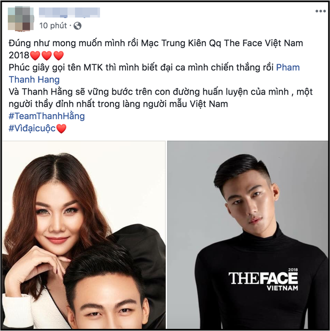 Cư dân mạng tranh cãi gay gắt khi học trò Thanh Hằng đăng quang Quán quân “The Face Vietnam 2018” - Ảnh 5.