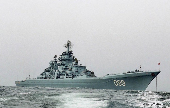 Ảnh: Sức mạnh tuần dương hạm lớn nhất thế giới của Hải quân Nga - Ảnh 3.