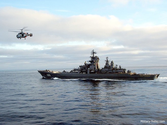 Ảnh: Sức mạnh tuần dương hạm lớn nhất thế giới của Hải quân Nga - Ảnh 5.